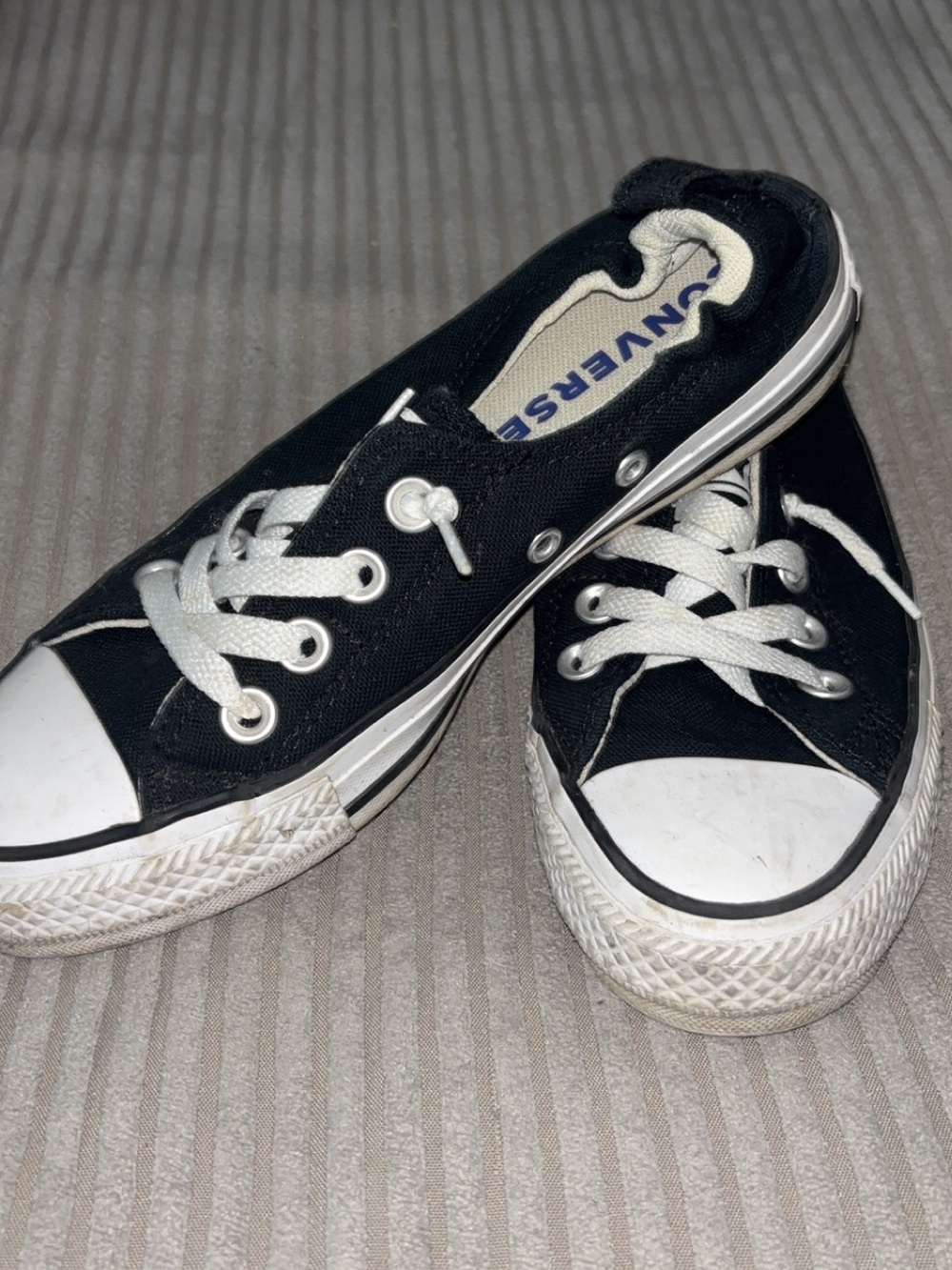 Converse Low Top Sneakers - Black & White